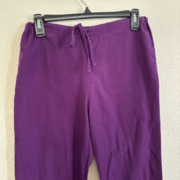 Cherokee Deep Purple Workwear Scrub  Pants - Picture 2 of 8